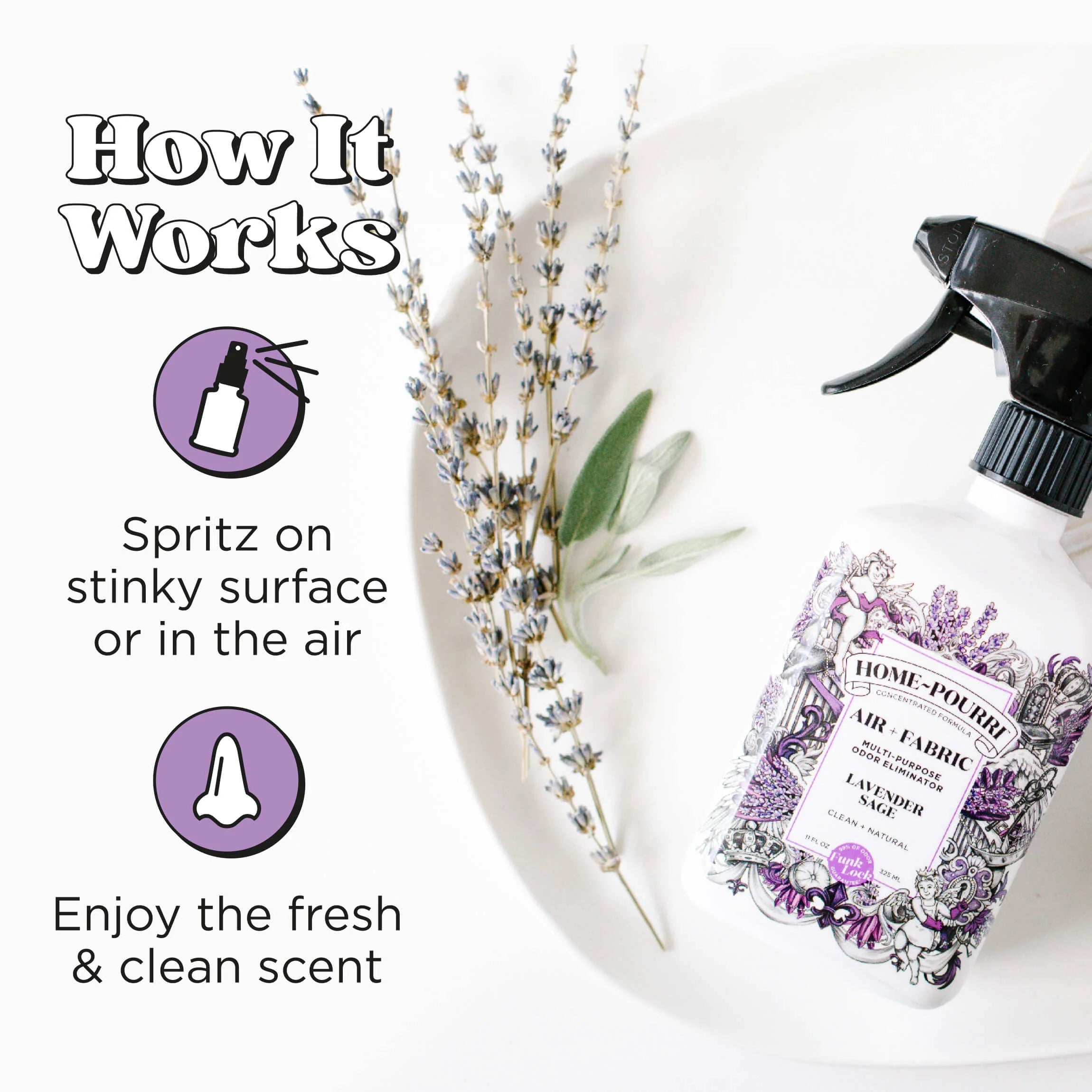 Lavender Sage - Home~Pourri Room Spray - View 5