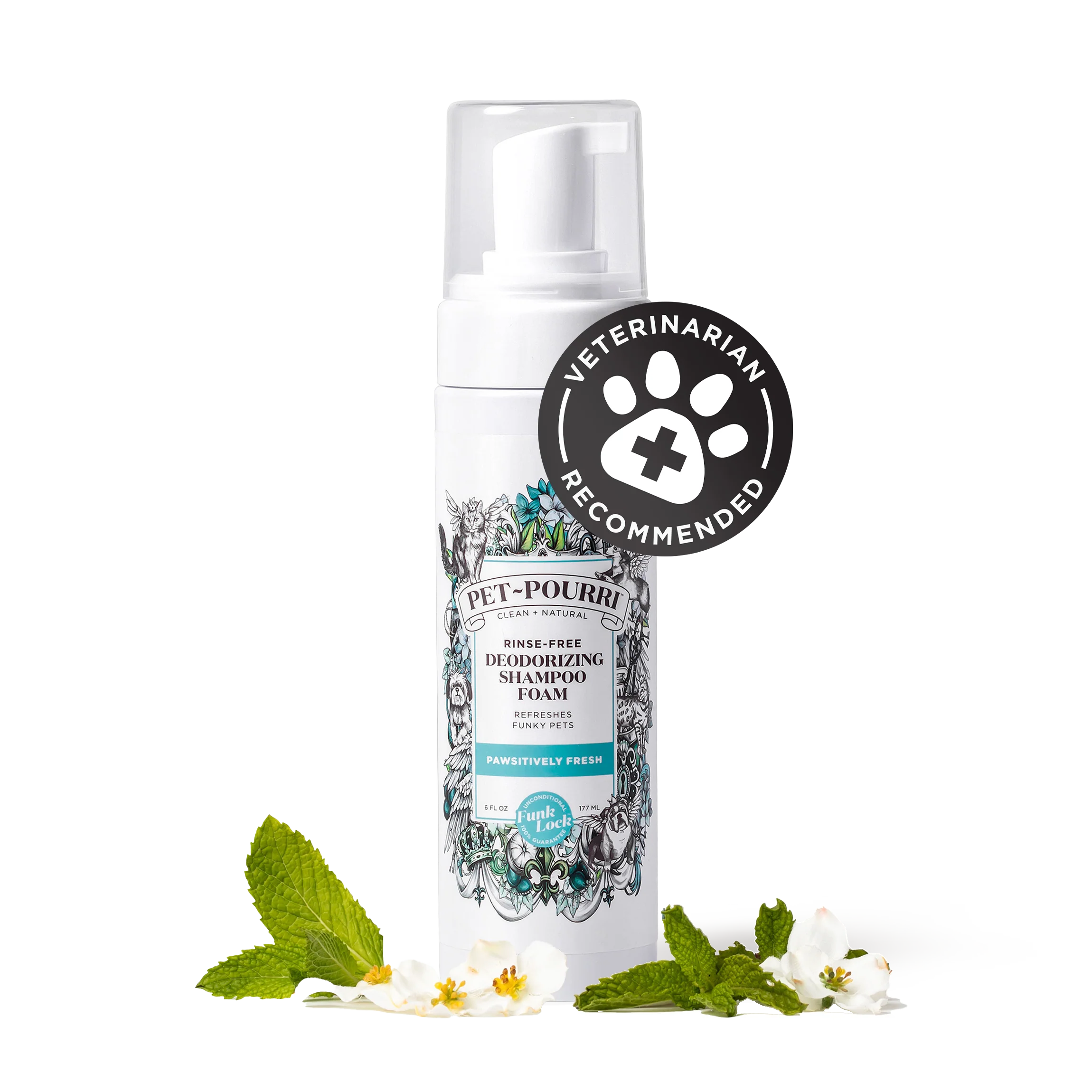 Rinse-Free Deodorizing Shampoo - View 2