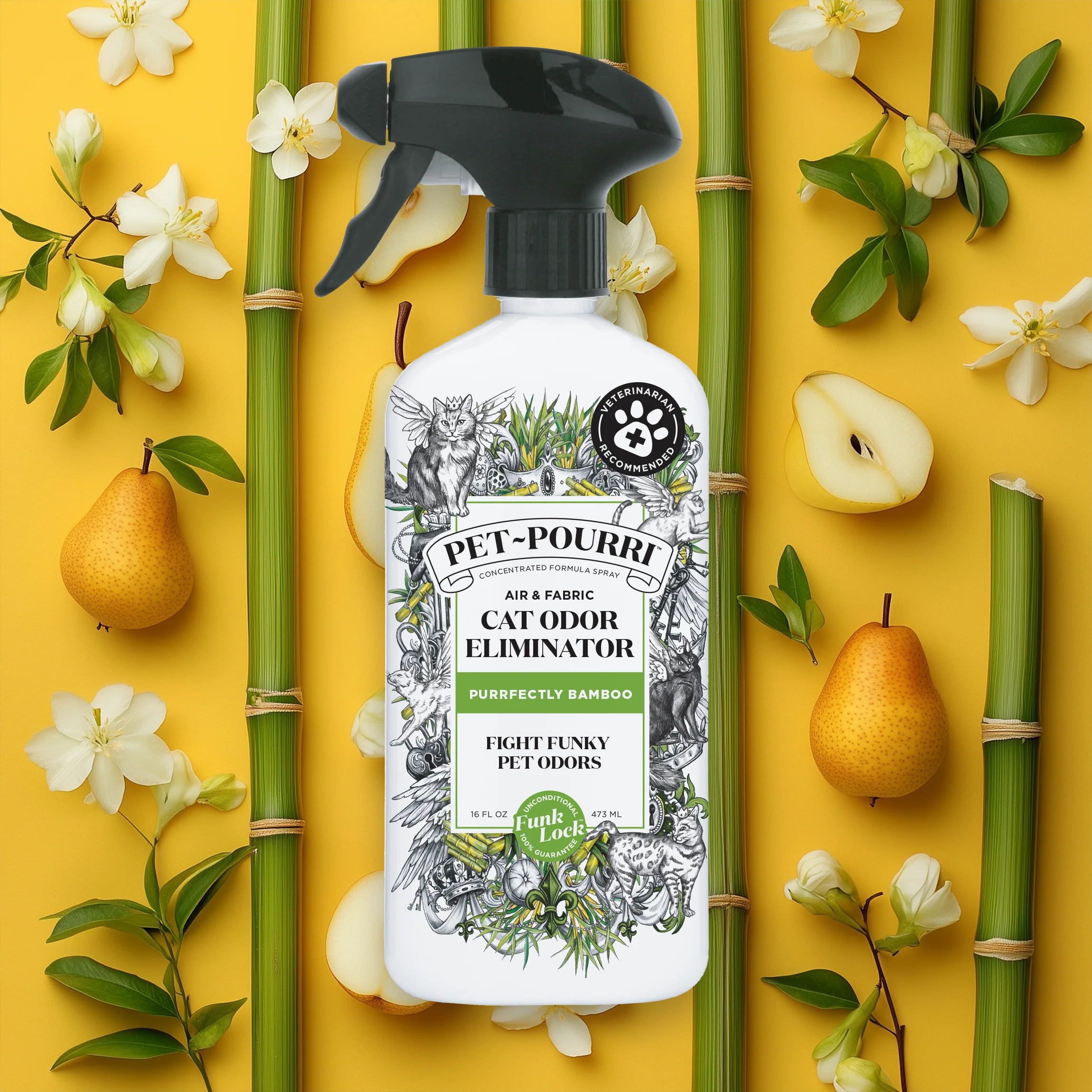 Purrfectly Bamboo - Pet~Pourri Room Spray - View 2