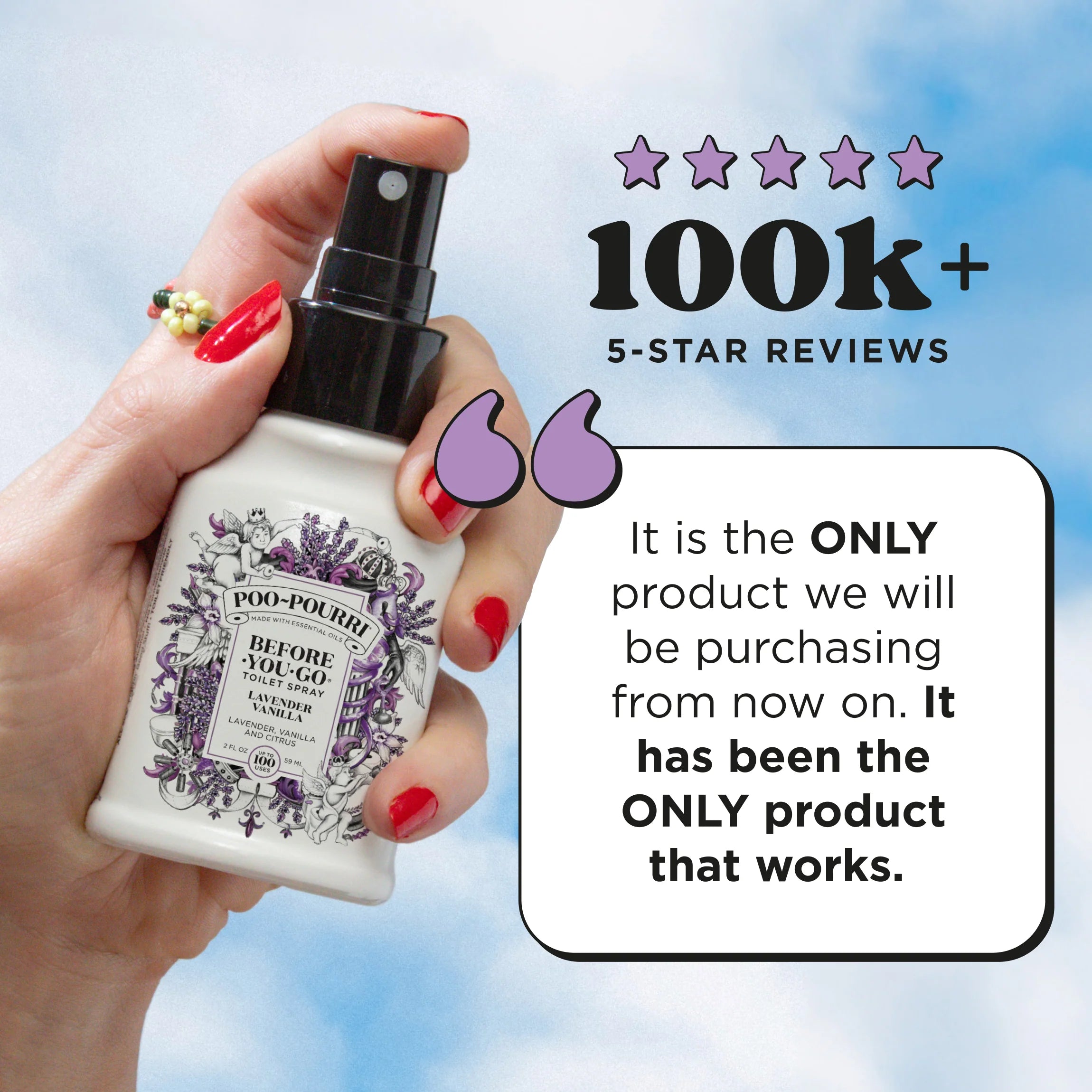 Lavender Vanilla - Poo~Pourri Toilet Spray - View 4