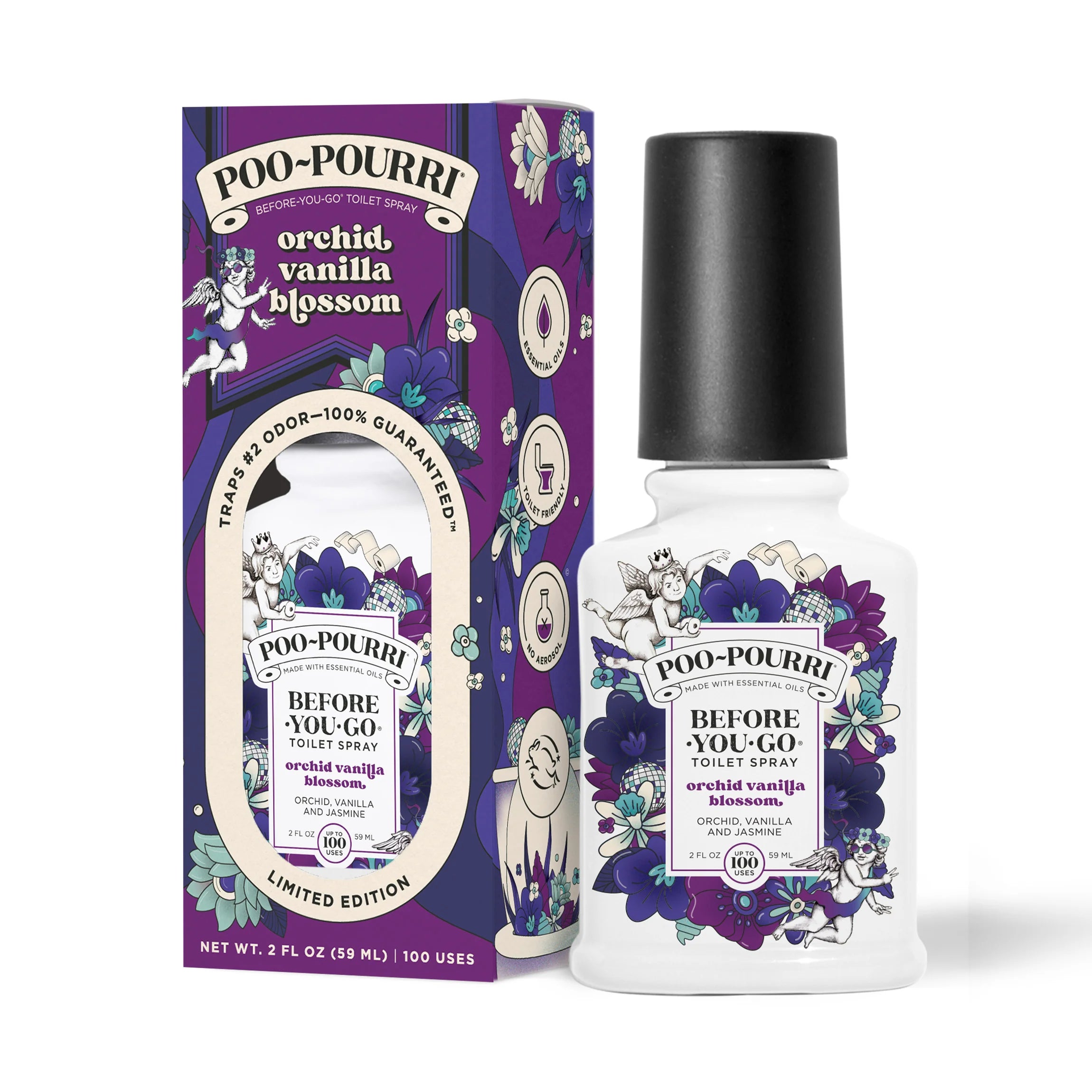 Orchid Vanilla Blossom - Poo~Pourri Toilet Sprays - View 2