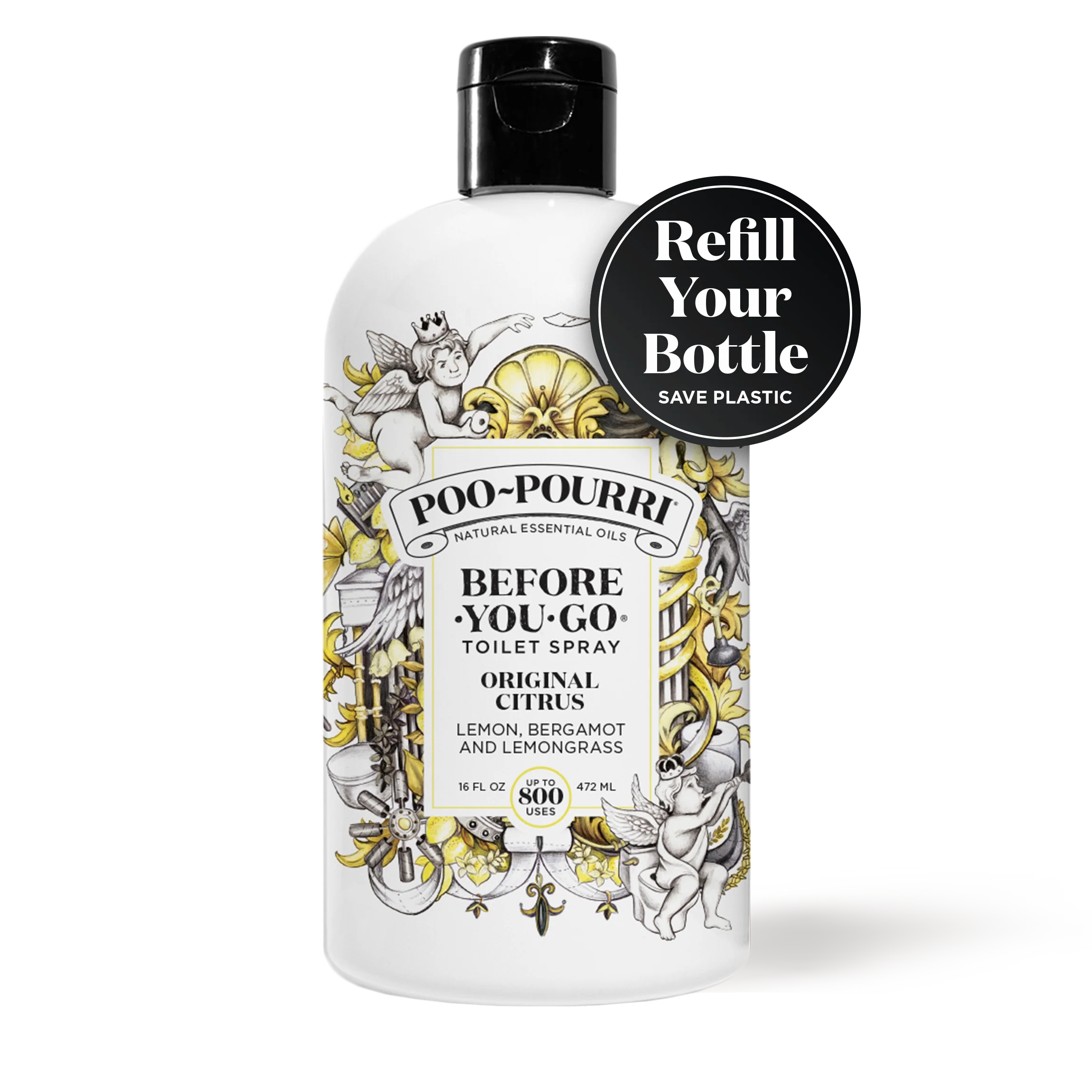 Original Citrus Refill - Poo~Pourri Toilet Spray - View 2