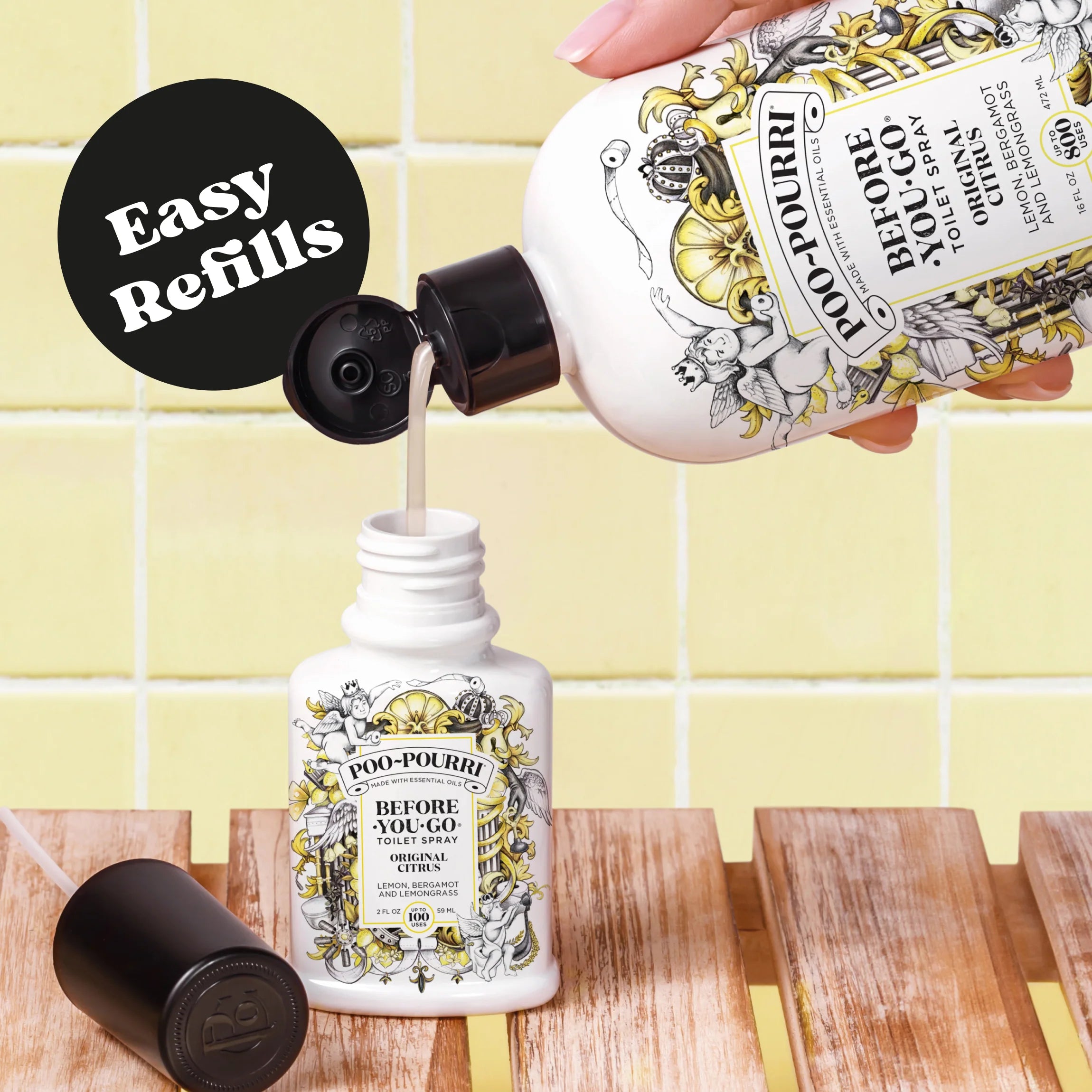 Original Citrus Refill - Poo~Pourri Toilet Spray - View 3