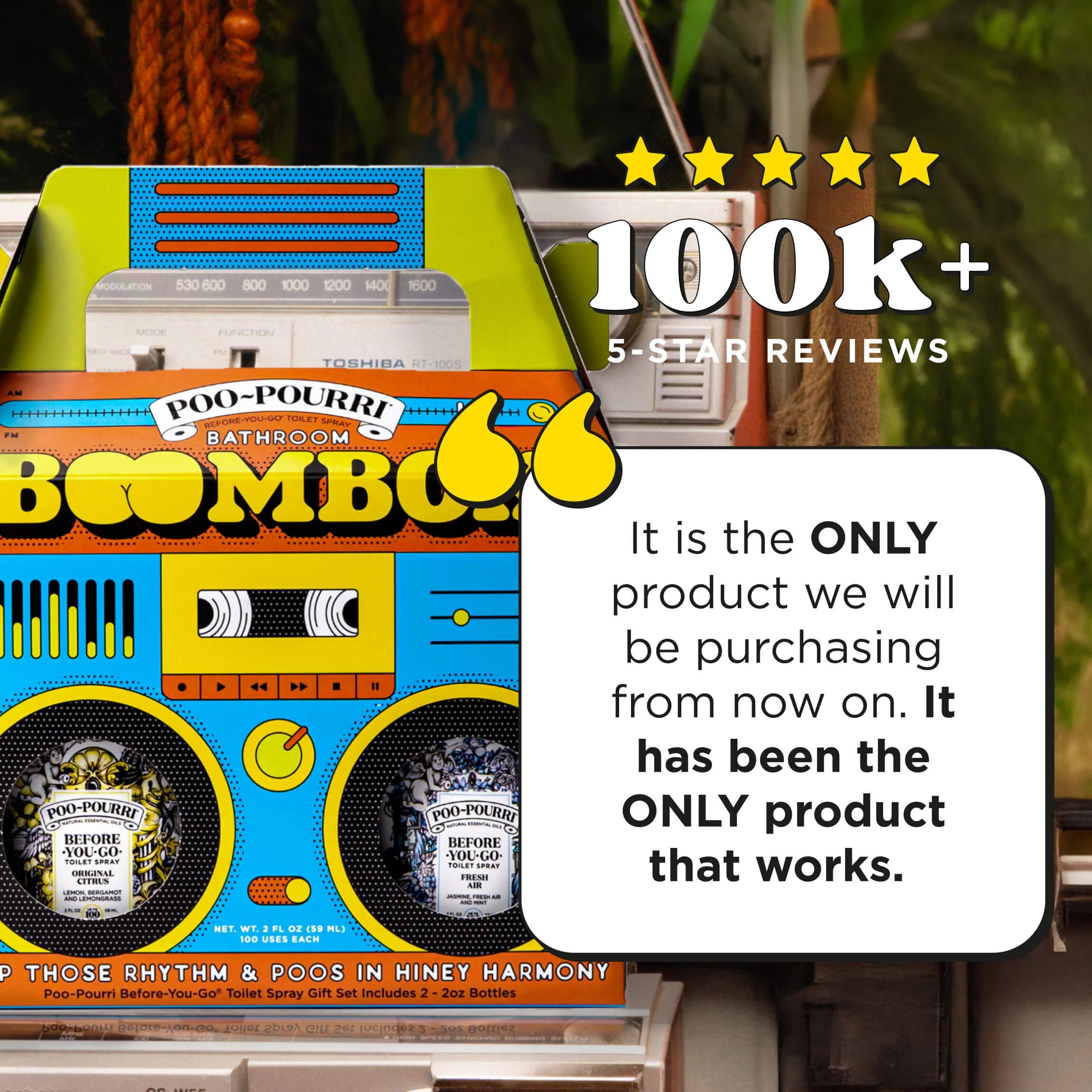 Bathroom Boombox Set - Poo~Pourri Toilet Spray - View 4