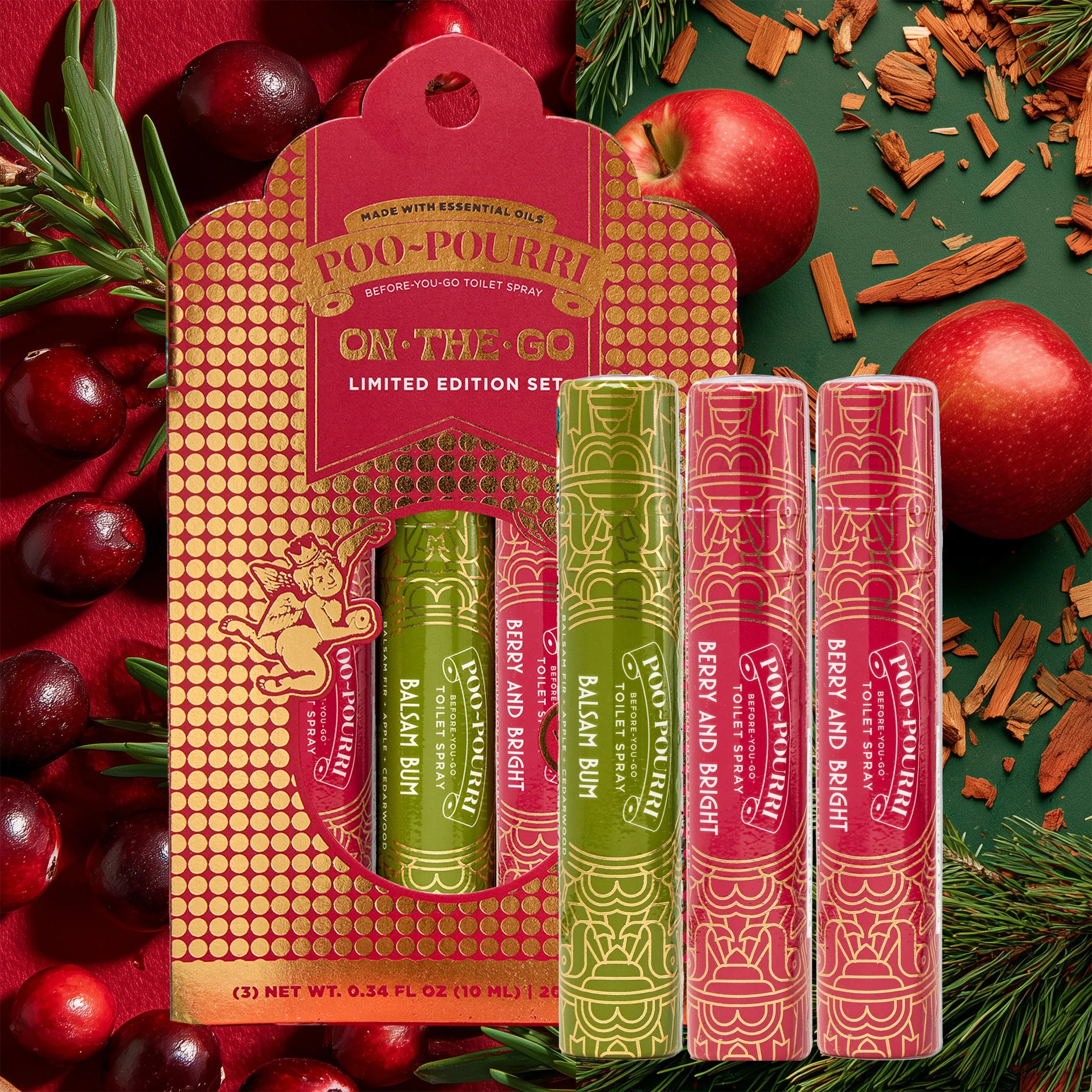 Holiday On the Go Set - Poo~Pourri Toilet Sprays