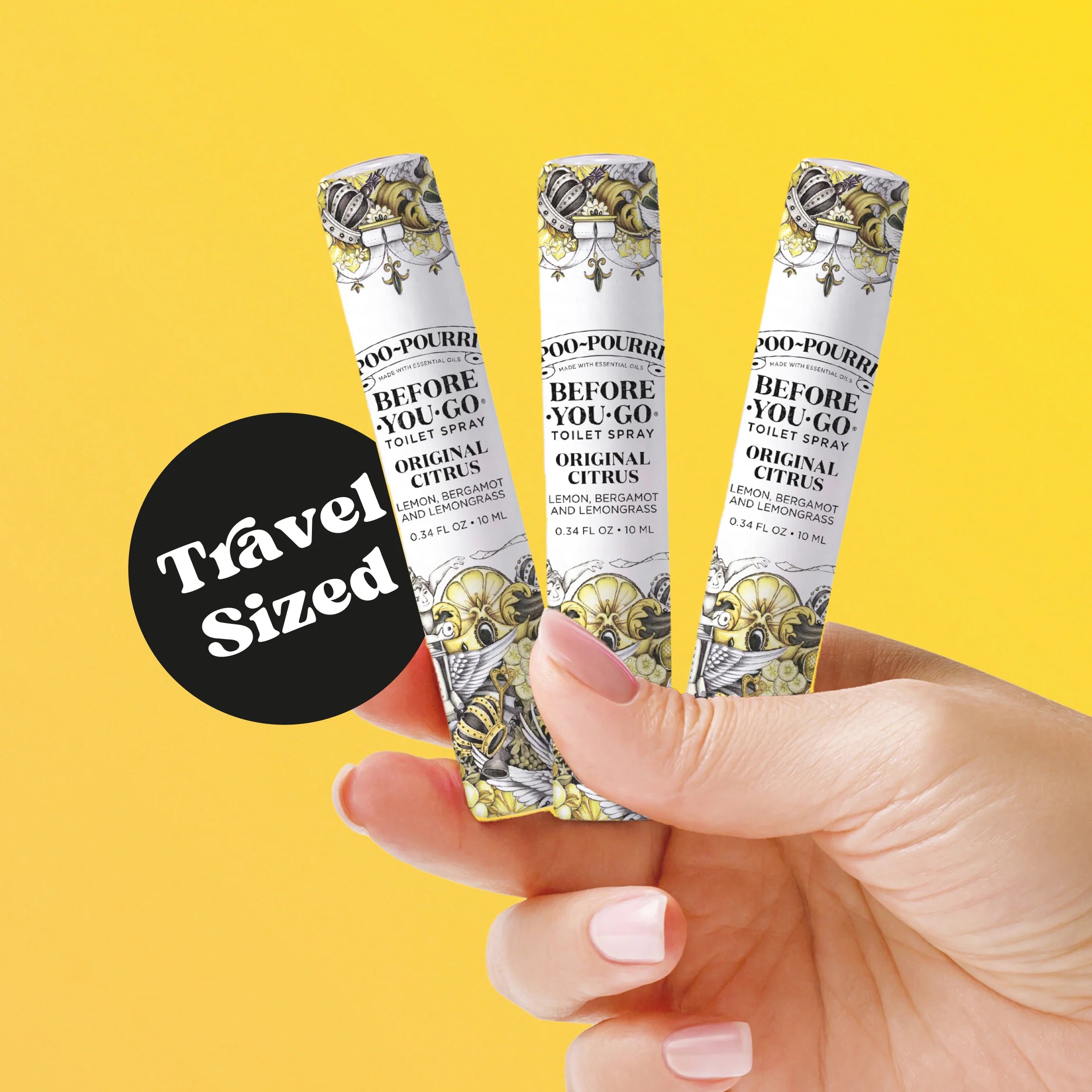 Original Citrus 10ml - Poo~Pourri Toilet Spray - View 3
